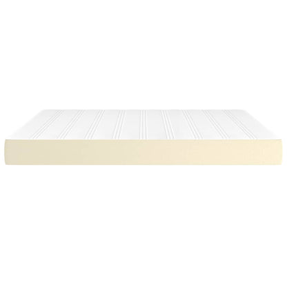 Materasso a Molle Insacchettate Media Crema 180x200x20 cm