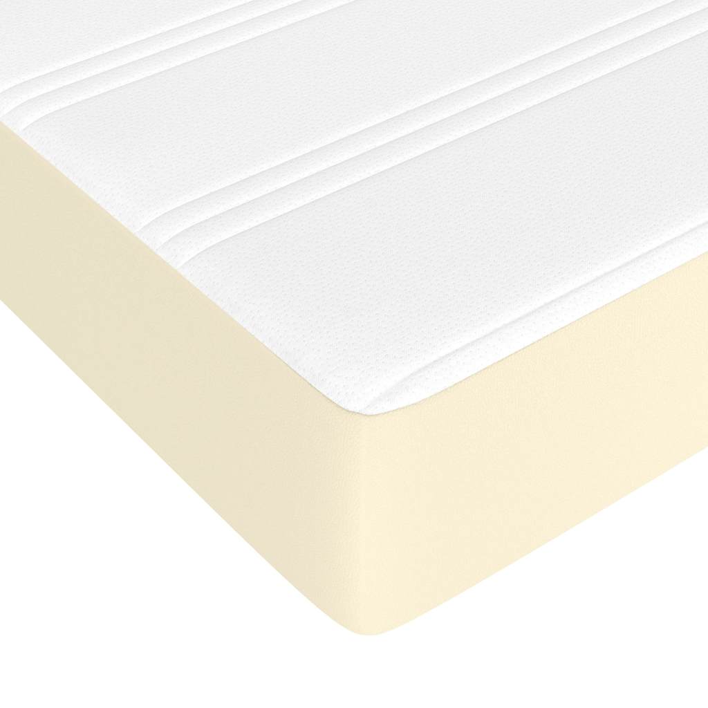 Materasso a Molle Insacchettate Media Crema 180x200x20 cm