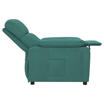 Poltrona Reclinabile in Tessuto Verde Scuro | homemem39