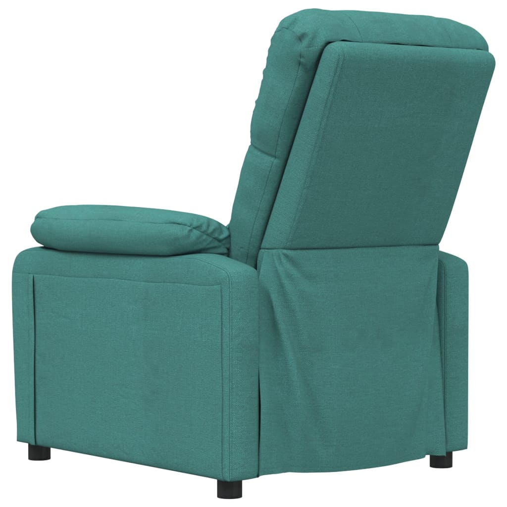 Poltrona Reclinabile in Tessuto Verde Scuro | homemem39