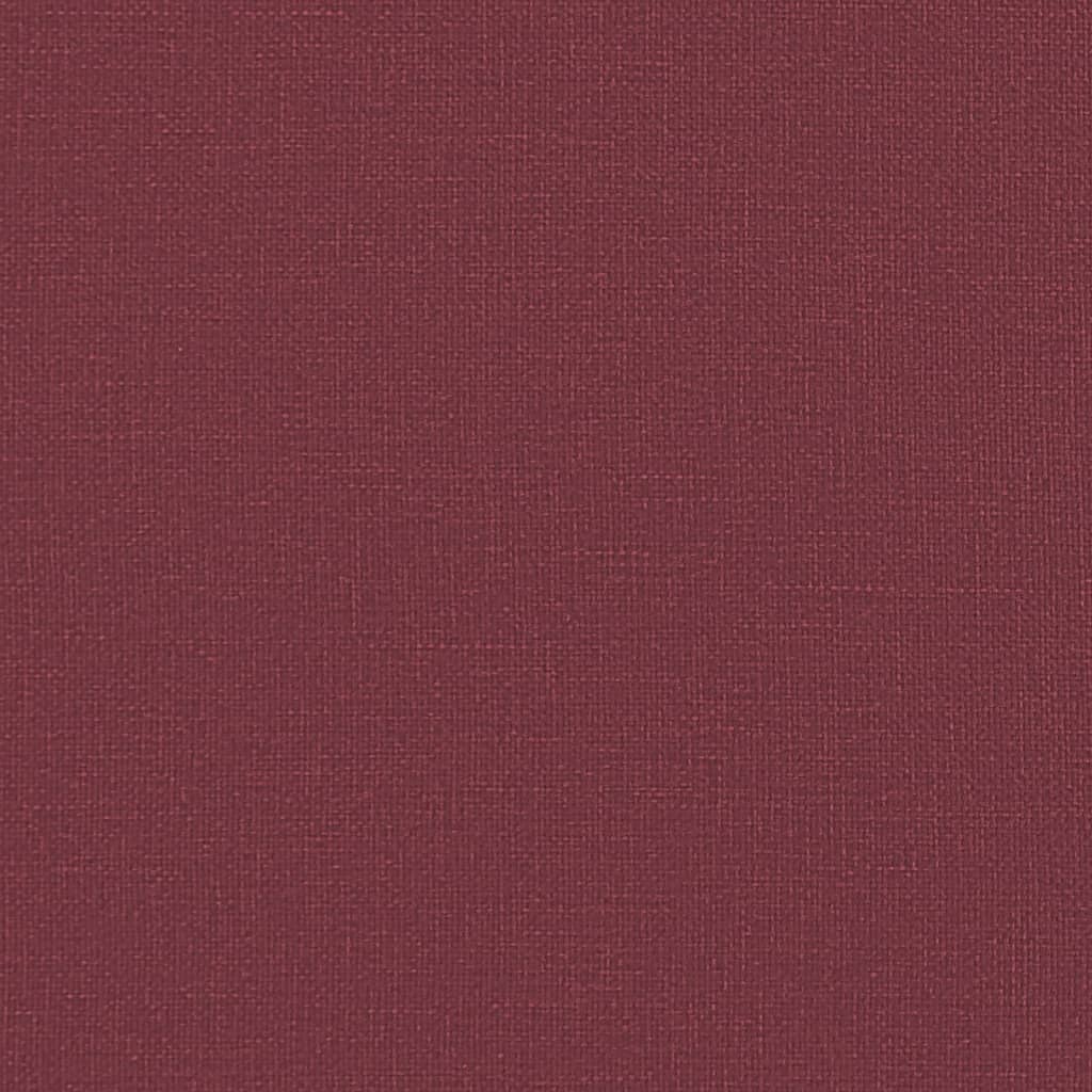 Poltrona Massaggiante Elettrica Rosso Vino in Tessuto - homemem39