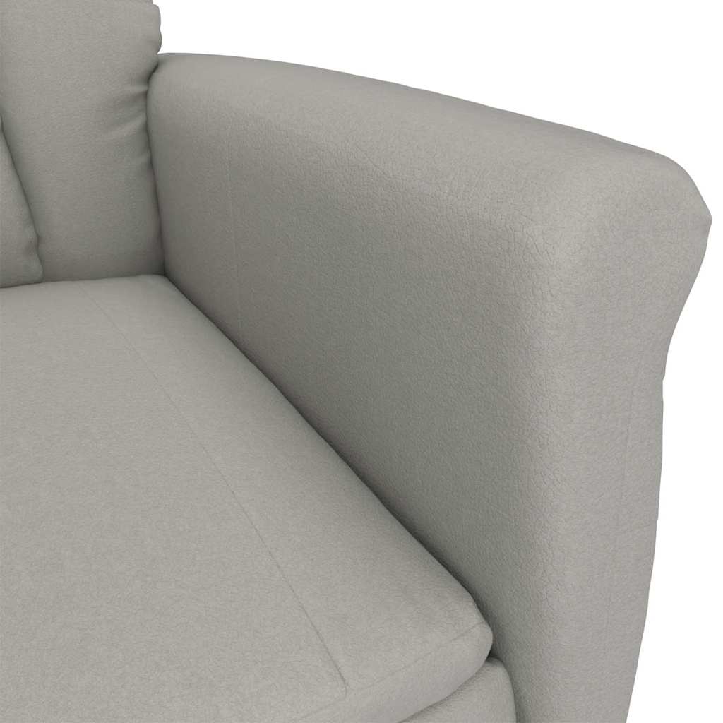 Poltrona Recliner Grigia Chiara Grigio chiaro