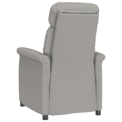 Poltrona Recliner Grigia Chiara Grigio chiaro