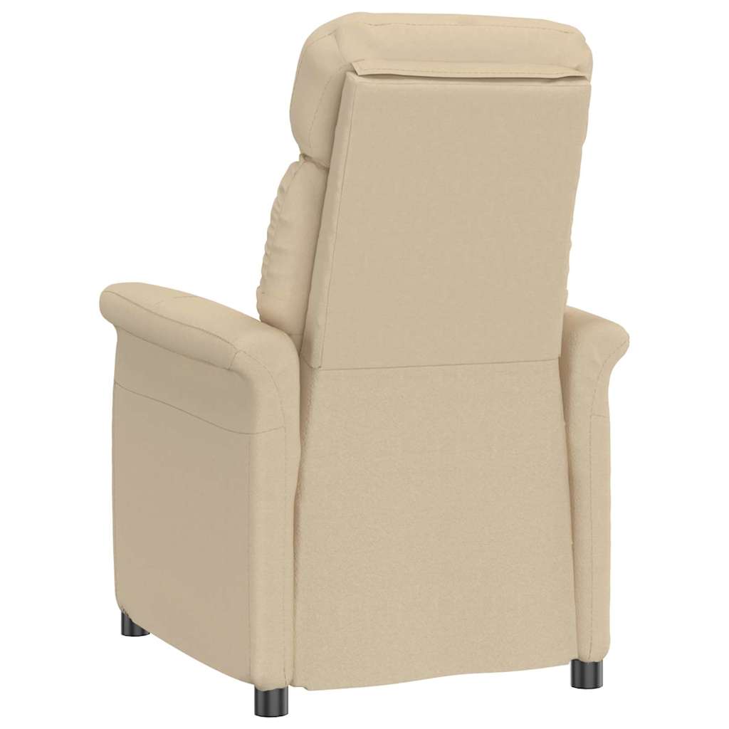 Poltrona Recliner Crema Crema 70.5 x 96.5 x 95 cm