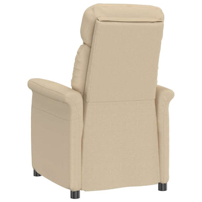Poltrona Recliner Crema Crema 70.5 x 96.5 x 95 cm
