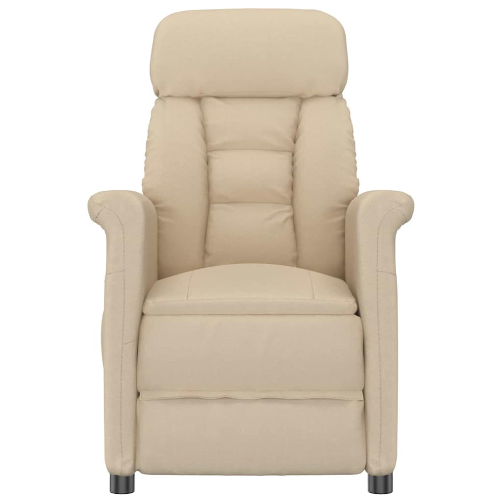 Poltrona Recliner Crema Crema 70.5 x 96.5 x 95 cm