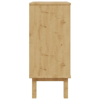 Cassettiera OTTA 76,5x39,5x90 cm in Legno Massello di Pino | homemem39