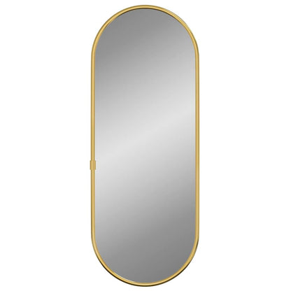 Specchio da Parete Dorato 40x15 cm Ovale | homemem39