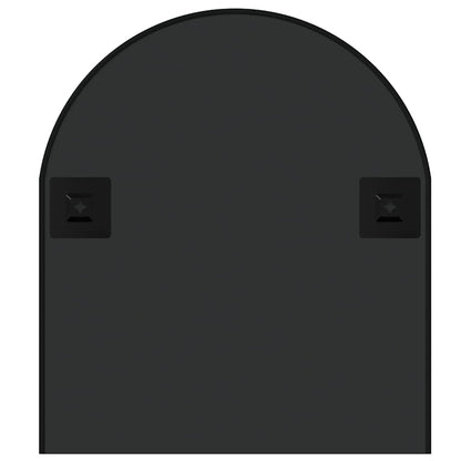 Specchio da Parete Nero 100x45 cm Ovale | homemem39