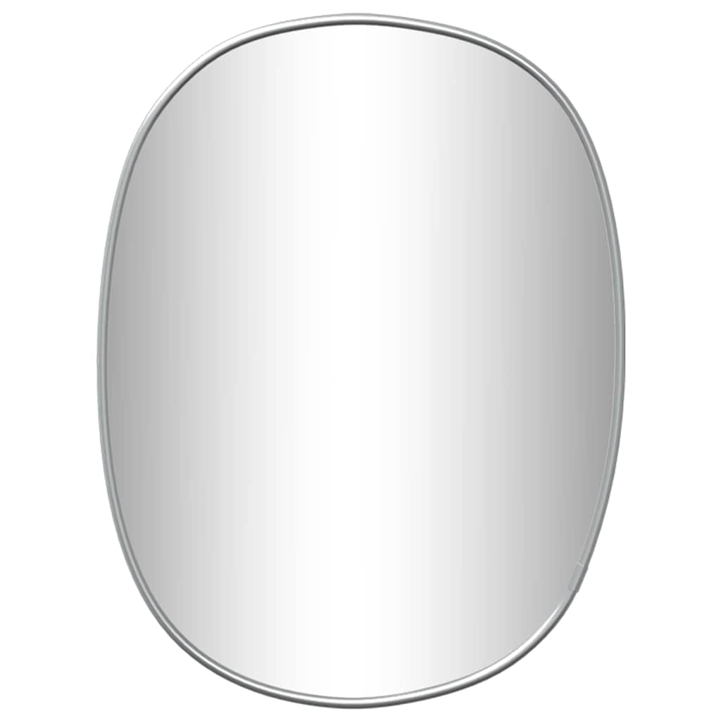 Specchio da Parete Argento 40x30 cm | homemem39