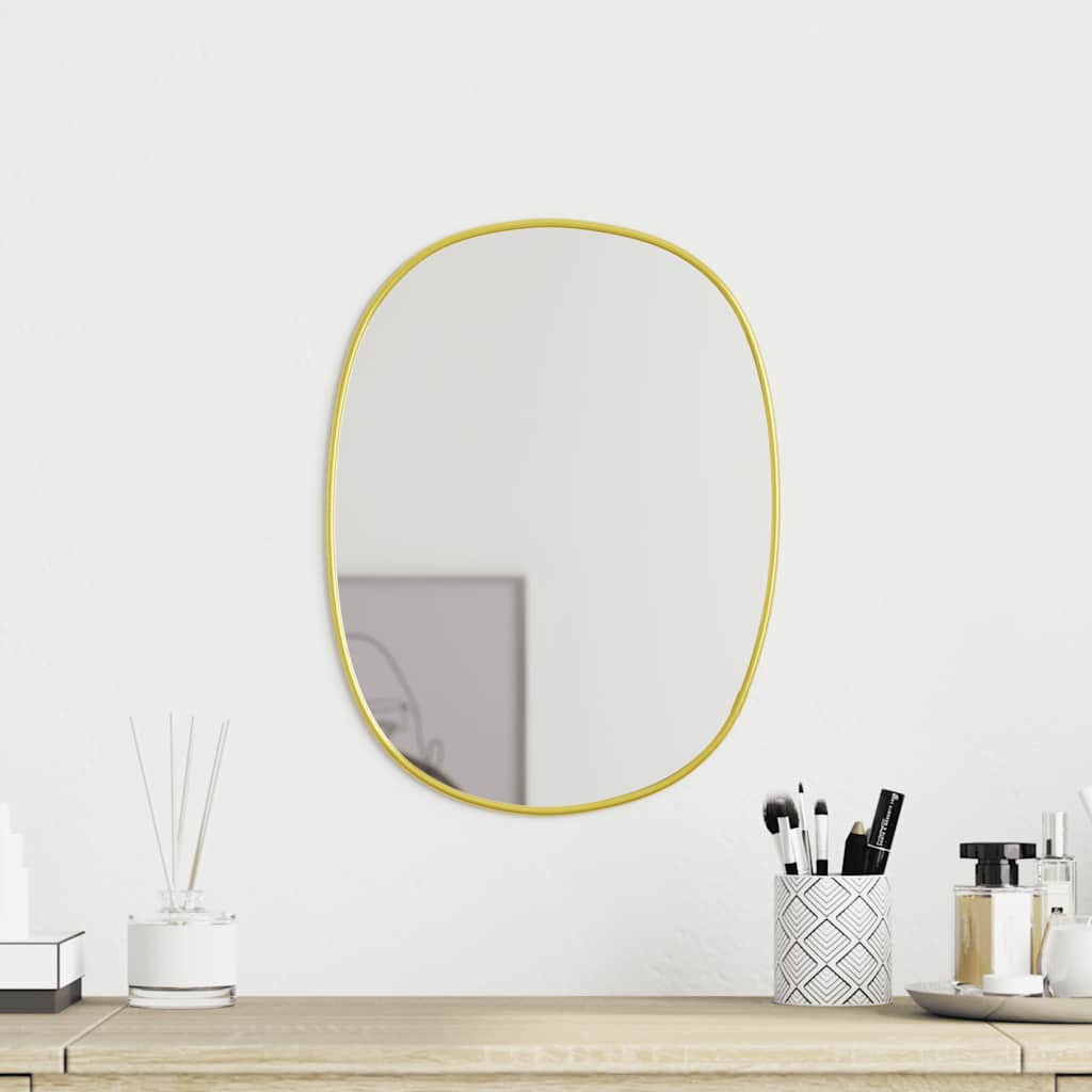 Specchio da Parete Dorato 40x30 cm | homemem39