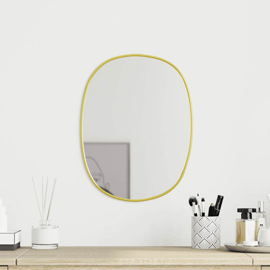 Specchio da Parete Dorato 40x30 cm | homemem39