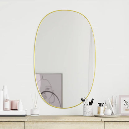 Specchio da Parete Dorato 70x45 cm | homemem39