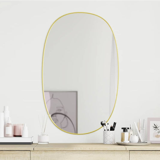 Specchio da Parete Dorato 70x45 cm | homemem39