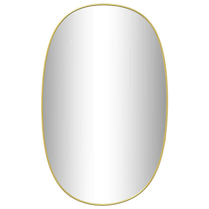 Specchio da Parete Dorato 80x50 cm | homemem39