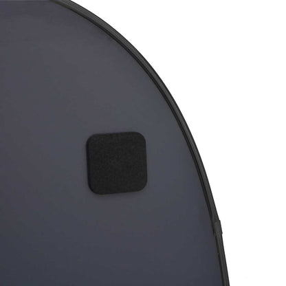 Specchio da Parete Nero 70x45 cm | homemem39