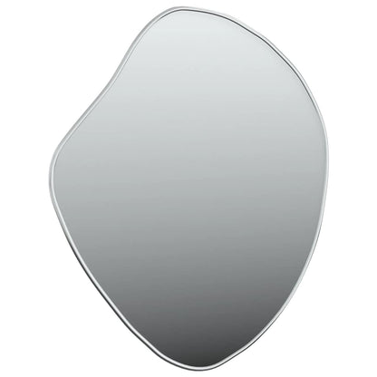 Specchio da Parete Argento 60x50 cm | homemem39