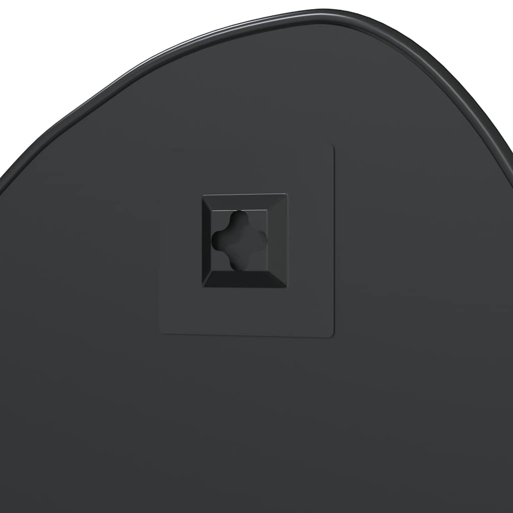 Specchio da Parete Nero 50x40 cm | homemem39
