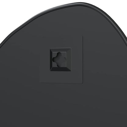 Specchio da Parete Nero 50x40 cm | homemem39