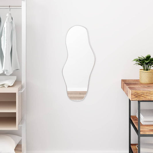 Specchio da Parete Argento 70x30 cm | homemem39