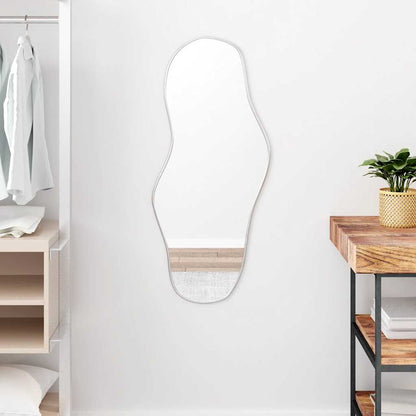 Specchio da Parete Argento 90x40 cm | homemem39