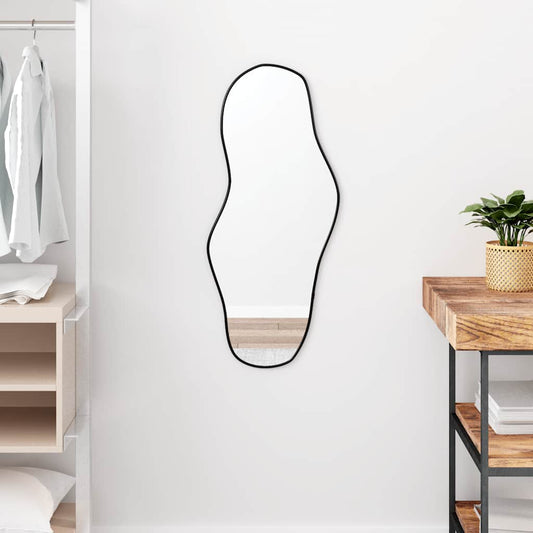 Specchio da Parete Nero 80x35 cm | homemem39