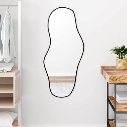 Specchio da Parete Nero 100x45 cm | homemem39