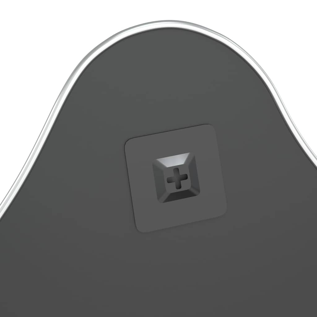 Specchio da Parete Argento 60x50 cm | homemem39
