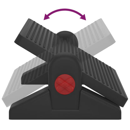 Poggiapiedi Nero 50x30,5x17 cm - homemem39