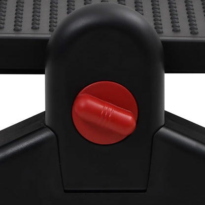 Poggiapiedi Nero 50x30,5x17 cm - homemem39