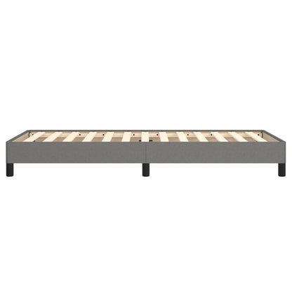 Giroletto senza Materasso Grigio Scuro 80x200 cm Tessuto | homemem39
