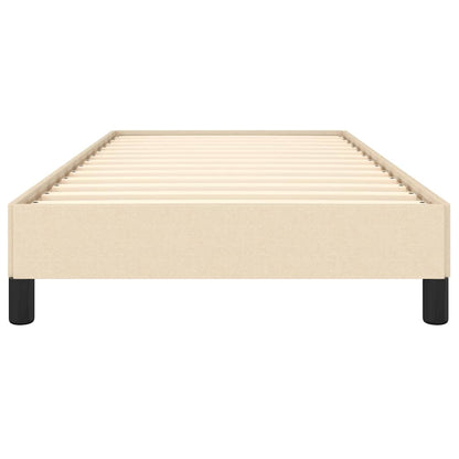 Giroletto senza Materasso Crema 80x200 cm in Tessuto