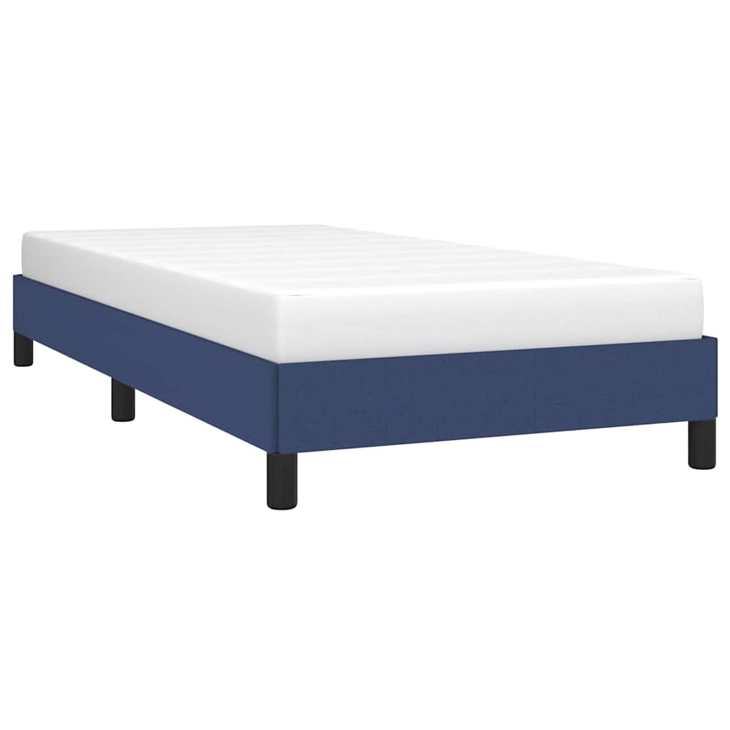 Giroletto senza Materasso Blu 80x200 cm in Tessuto