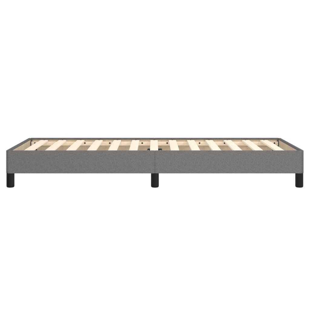 Giroletto senza Materasso Grigio Scuro 90x190 cm Tessuto | homemem39