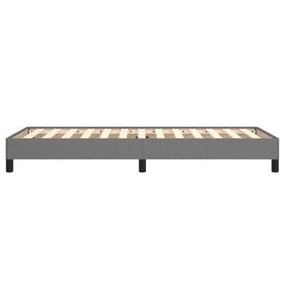 Giroletto senza Materasso Grigio Scuro 90x190 cm Tessuto | homemem39