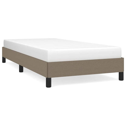 Giroletto senza Materasso Tortora 90x190 cm Tessuto