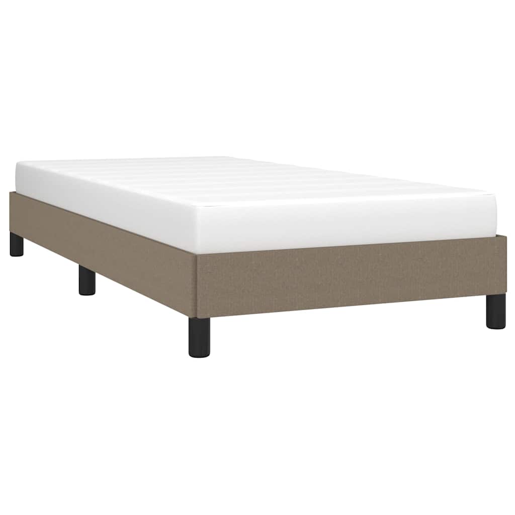 Giroletto senza Materasso Tortora 90x190 cm Tessuto