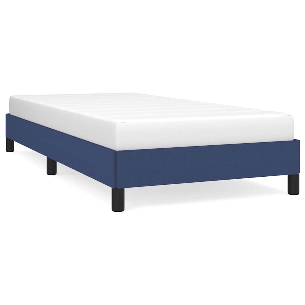 Giroletto senza Materasso Blu 90x190 cm in Tessuto