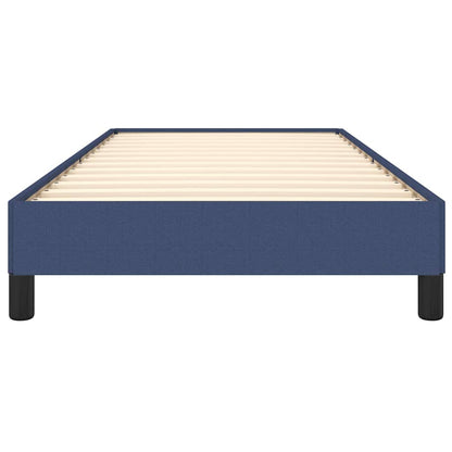 Giroletto senza Materasso Blu 90x190 cm in Tessuto