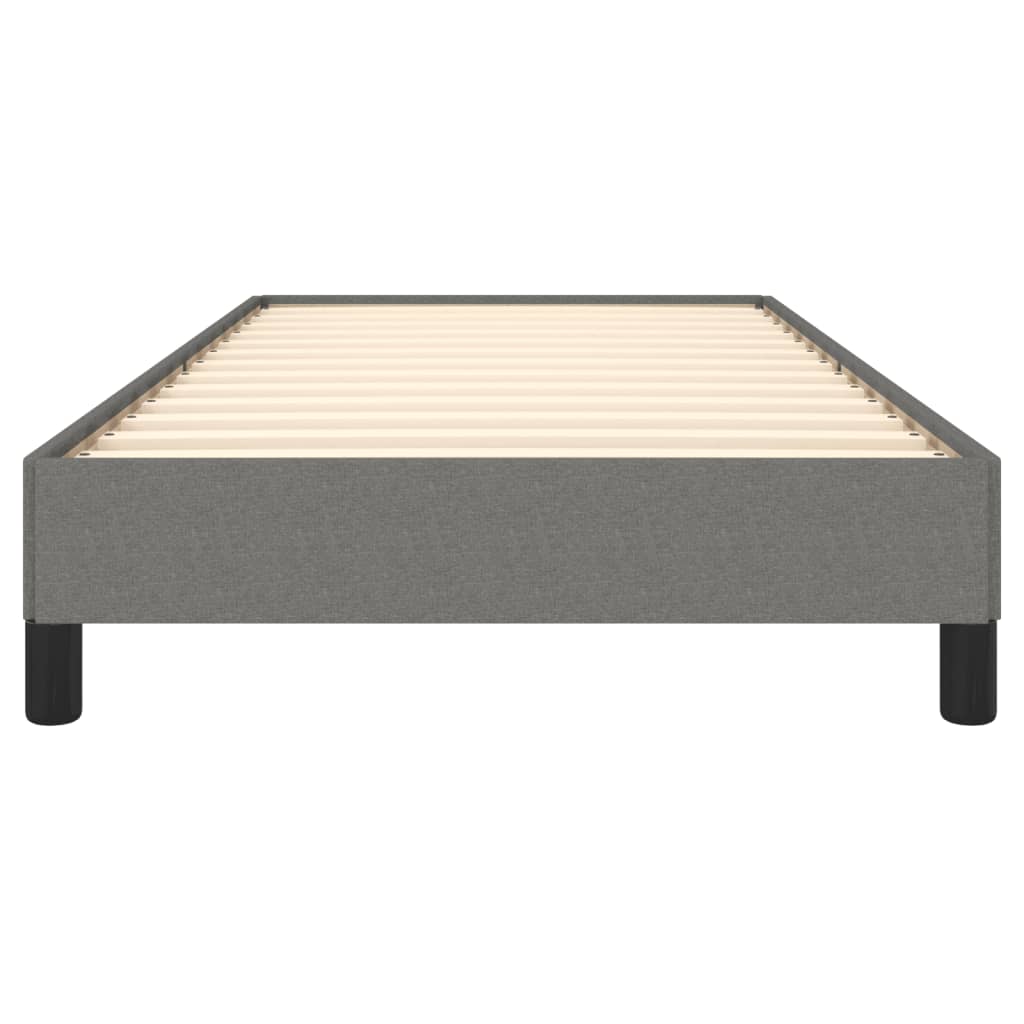 Giroletto senza Materasso Grigio Scuro 90x200 cm Tessuto | homemem39