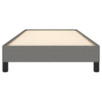 Giroletto senza Materasso Grigio Scuro 90x200 cm Tessuto | homemem39