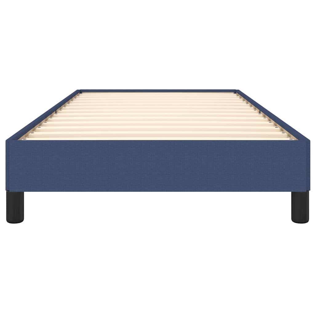 Giroletto senza Materasso Blu 90x200 cm in Tessuto