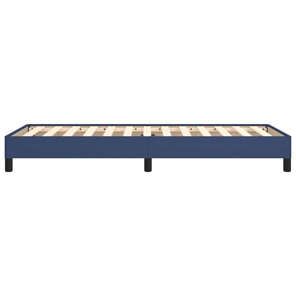 Giroletto senza Materasso Blu 90x200 cm in Tessuto