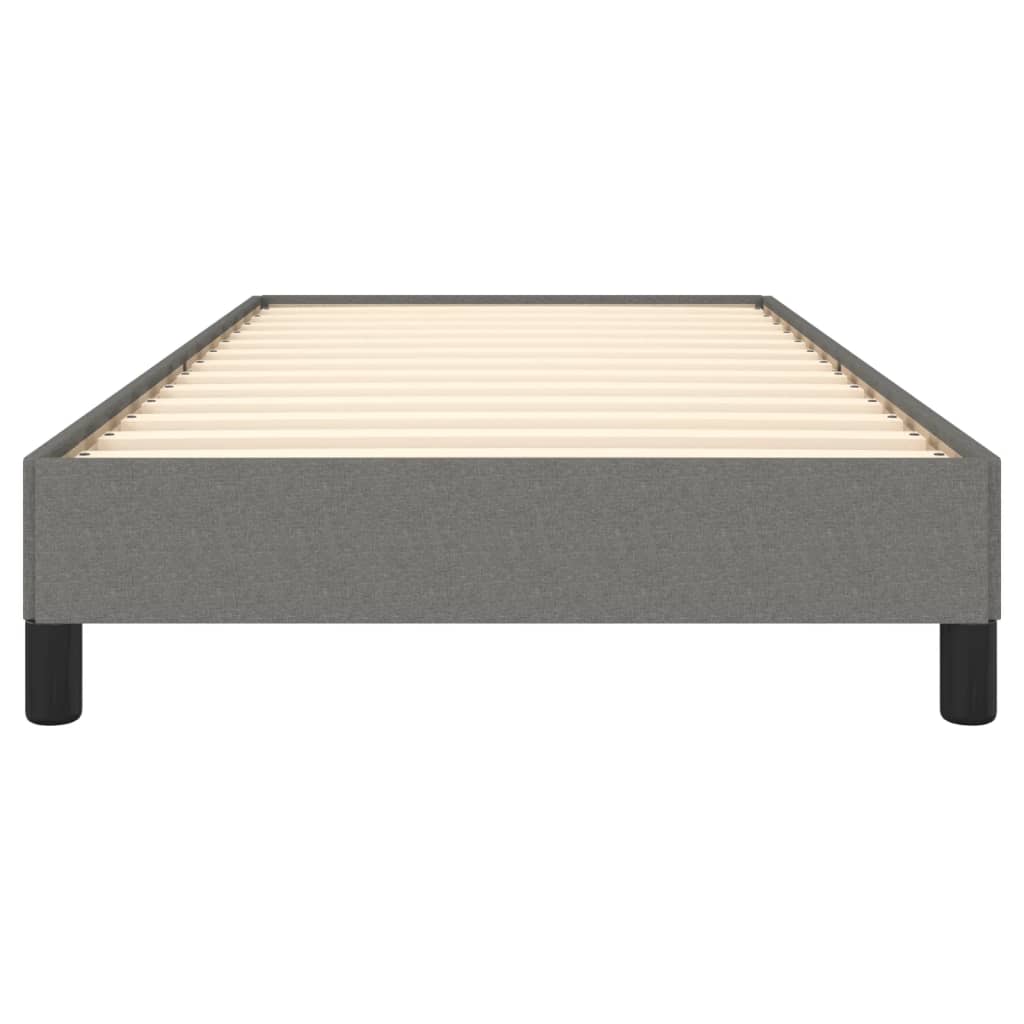 Giroletto senza Materasso Grigio Scuro 100x200 cm Tessuto | homemem39