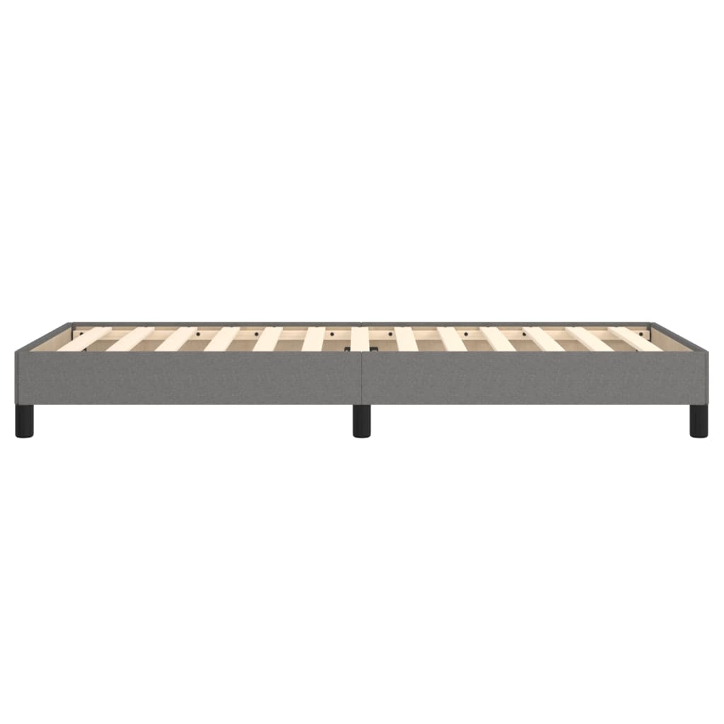 Giroletto senza Materasso Grigio Scuro 100x200 cm Tessuto | homemem39