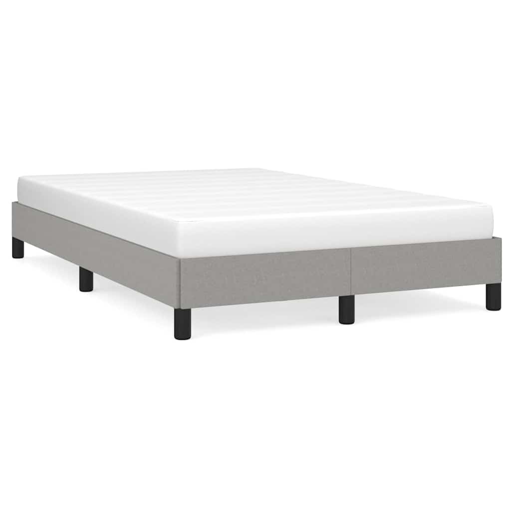 Giroletto senza Materasso Grigio Chiaro 120x200 cm Tessuto