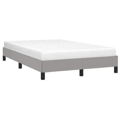 Giroletto senza Materasso Grigio Chiaro 120x200 cm Tessuto
