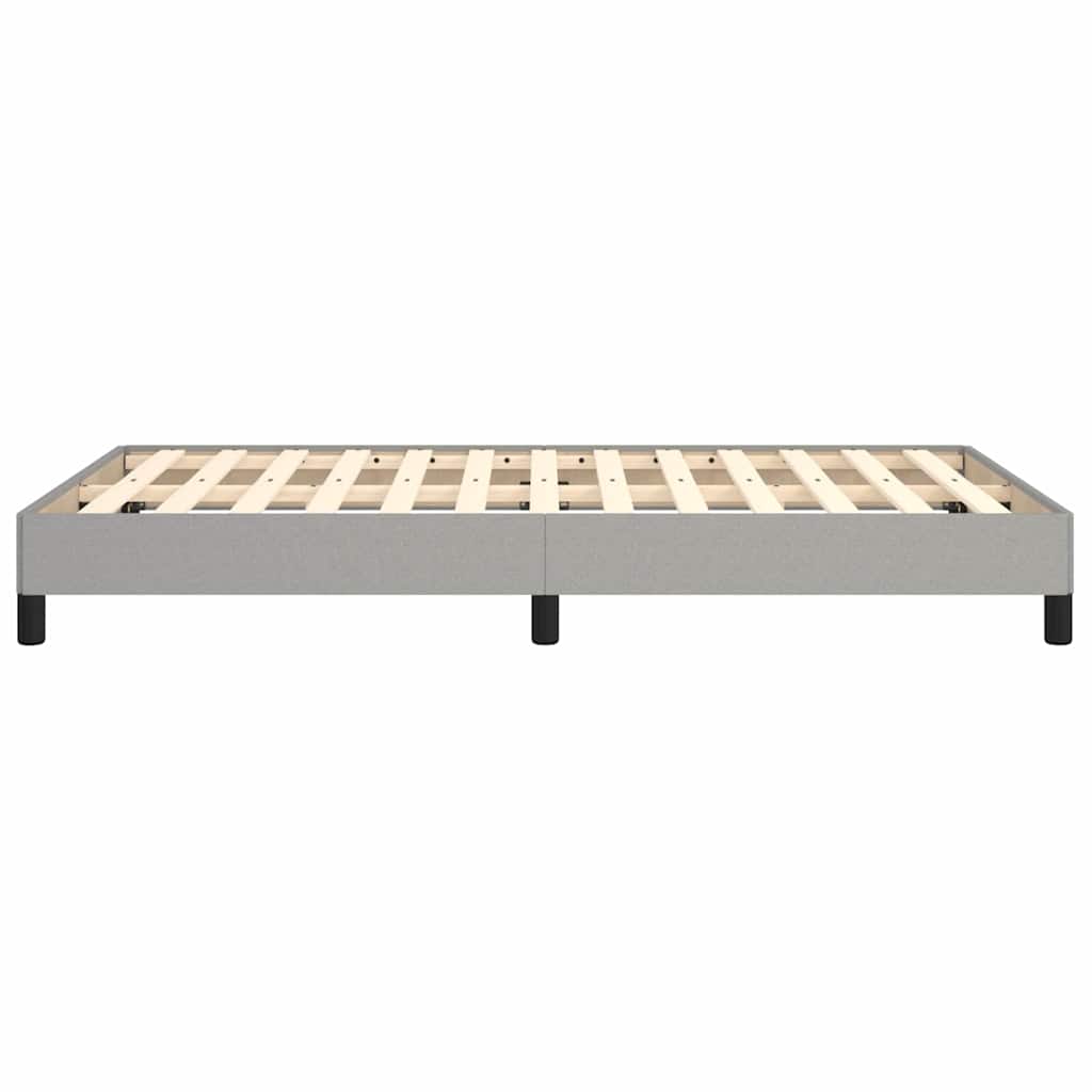 Giroletto senza Materasso Grigio Chiaro 120x200 cm Tessuto