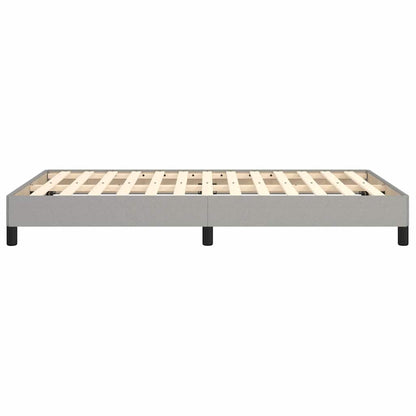 Giroletto senza Materasso Grigio Chiaro 120x200 cm Tessuto