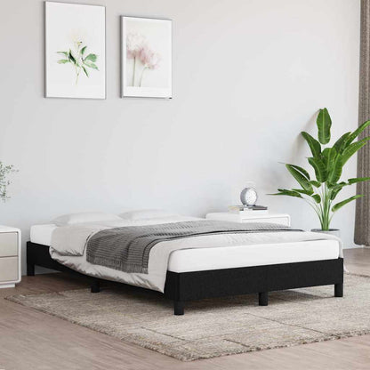 Giroletto senza Materasso Nero 120x200 cm Tessuto